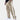 Beige chevron textured elastic waist sweatpants featuring a cozy lounge style with a relaxed fit.