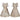 Beige satin embroidered flower girl dress featuring a bow back, with short sleeves and a round neckline, designed for formal occasions.