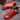 Men's red leather dress shoes, stylish pointed loafers with a sleek design.