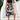 Woman wearing a black floral sleeveless midi dress with elegant summer formal attire, standing with one foot slightly forward, showcasing the dress's flowy design and floral pattern, with her arms relaxed by her sides.
