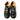 Black high-top lace-up leather boots featuring durable material and stylish design for men.