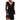 Black sequin V-neck long sleeve cocktail mini dress with a fitted sheath silhouette, showcasing elegant shoulder and arm design, perfect for evening wear.