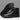 Black urban high-top sneakers for men with a stylish and durable design, featuring synthetic rubber soles, suitable for streetwear and athletic activities.