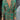Woman wearing a blue floral midi dress with a V-neck and long sleeves, perfect for fall fashion.