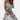 Bohemian blue paisley sleeveless maxi dress featuring an elegant high slit, showcasing a one-piece design with a fitted waist and flowing skirt, ideal for daytime wear.