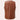 Brown leather vest for men, stylishly tailored as a waistcoat, featuring a sleeveless design ideal for formal wear.