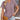 Brown Pleated V-Neck Women's Casual Summer Top featuring soft fabric, short sleeves, and a relaxed fit.