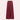 Burgundy women's high-waisted wide-leg palazzo pants displayed against a plain background, showcasing their flowy design and rich color.