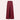 Burgundy women's high-waisted wide-leg palazzo pants with a smooth, flowing fabric and rich color, ideal for a stylish and comfortable look.