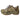 Camouflage tactical hiking boots featuring a military style design with high ankle support, predominantly brown in color, suitable for outdoor activities and walking.
