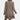 Chain-link print long sleeve blouse for women featuring a geometric pattern, with a focus on the shoulder and neck area.