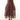 Chocolate brown floral sleeveless lace midi dress for women, featuring an elegant design with intricate lace details, suitable for summer wear.