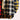 A men's dress shirt featuring a colorful plaid pattern with shades of blue, showcasing a classic collar and long sleeves, designed in a tartan style.