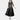 Elegant black and gold embroidered lace evening gown maxi dress featuring intricate embellishments, fitted waist, and long sleeves, styled on a fashion model.