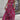 Elegant one-shoulder pink camo evening maxi dress for women highlighting shoulder and waist design, featuring an intricate textile pattern.