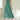 Elegant teal midi dress in a sleeveless fit and flare design, suitable for formal events, featuring a fitted bodice, flared skirt, and a smooth neckline for an elegant silhouette.