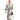 Elegant women's botanical print maxi robe displayed in a luxurious spa setting, showcasing the robe's flowing design and vibrant botanical patterns.
