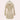 An elegant women's cream double-breasted pea coat featuring a checkered hood, with long sleeves and a stylish design suitable for casual or formal wear.
