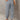 Women's lightweight chambray pants with elastic waist, shown in casual linen fabric.