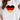 A woman wearing a white T-shirt with the Germany flag design, smiling and showcasing the short sleeves and round neckline of the shirt.