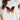 Woman wearing a white T-shirt with the Germany flag design, showing a patriotic theme for Euro 2024.