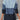 Gradient blue ribbed knit ombre sweater for women with a zip-front design, featuring long sleeves and a stylish fit, displayed on a mannequin.