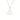 Harry Potter Silver Deathly Hallows Pendant Necklace featuring a triangular and circular design, symbolizing the iconic Deathly Hallows from the Wizarding World, crafted in silver.