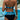 High-waist blue striped bikini with halter neck two-piece swimwear, featuring a swimsuit top, modeled by a person near water.