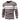 Light blue men's geometric crew neck knit sweater with long sleeves and casual winter wear design.