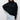 A light blue turtleneck poncho sweater with an oversized collar, featuring a relaxed fit and long sleeves, shown in a Nero XXL size.