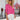 Light blue V-neck split sleeve button-front blouse for women, elegant top on model wearing sunglasses and hat.