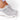 Lightweight beige women's low-top fashion sneakers with breathable design, suitable for both casual and athletic wear.