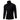 Luxury black cable knit turtleneck sweater made from thick wool with a ribbed collar.