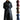 Luxury Men's Full Length Black Leather Trench Coat featuring a sleek design with a collar, long sleeves, and high-quality textile for winter wear.