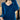 Luxurious women's marine blue cashmere sweater in XXL, featuring elegant long sleeves, soft high-quality fabric, and a stylish design.