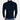 Men's black cable knit turtleneck sweater with long sleeves, showcasing luxury winter fashion design.