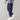 Men's black corduroy cargo pants with an ankle-tapered fit, designed in an urban style.
