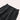 Men's black faux leather pants with an elastic waist and streetwear design, featuring pockets and a glossy finish.