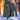 Men's black insulated waterproof thermal winter jacket with a high collar and long sleeves, designed for cold and snowy conditions.