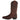 Men's black leather cowboy boots with detailed stitching, featuring a classic Western style and a knee-high design.