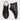 Men's black leather fur-lined waterproof winter sneakers, designed for outdoor activities, featuring a synthetic rubber sole and stylish athletic design.