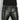 Men's black slim fit designer motorcycle leather pants featuring a sleek design with detailed stitching, fitted along the waist and thighs, and equipped with functional pockets for added utility.