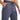 Men's blue quick-dry athletic shorts with zipper pockets, featuring a comfortable fit around the waist and thighs, designed for active wear and outdoor activities.