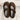 Men's brown suede slippers with an adjustable strap and non-slip synthetic rubber sole, designed for comfort and durability.