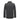 Men's charcoal grey stylish jacket with shoulder straps, featuring a structured collar, long sleeves, and a sleek design resembling a blazer, made from quality fabric.