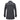 Men's charcoal grey wool slim fit overcoat with military-inspired design, featuring a structured collar and long sleeves, suitable for formal wear.