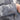 Men's grey camo slim-fit button-up shirt with long sleeves, featuring an urban street style design with a camouflage pattern.