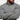 Men's grey knit turtleneck sweater in a fitted muscle fit style, showcasing the texture and design details of the fabric, with focus on the neck and shoulder areas.