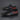 Men's grey slip-on sneakers with red accents designed for style and comfort, featuring a sporty and athletic appearance, suitable for outdoor activities.