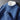 Men's light blue cable knit crew neck sweater in electric blue color, featuring a woolen texture with detailed patterns. The sweater is designed for winter fashion and shown in size 3XL.